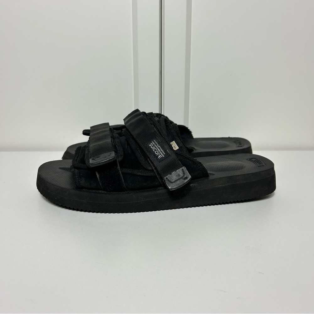 Suicoke moto-vs black slide sandals - Picture 3 of 10